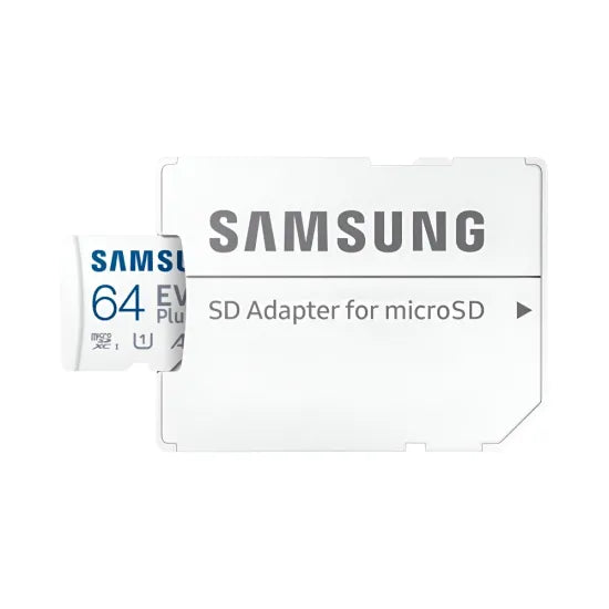 Samsung Micro SDXC Memory Card Evo Plus 64GB v10 With Adapter