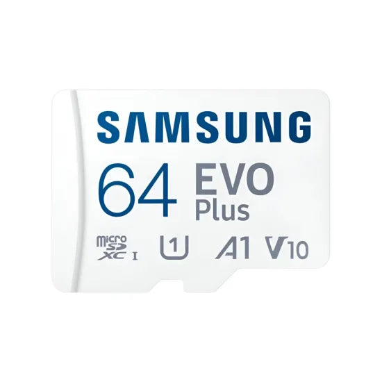 Samsung Micro SDXC Memory Card Evo Plus 64GB v10 With Adapter