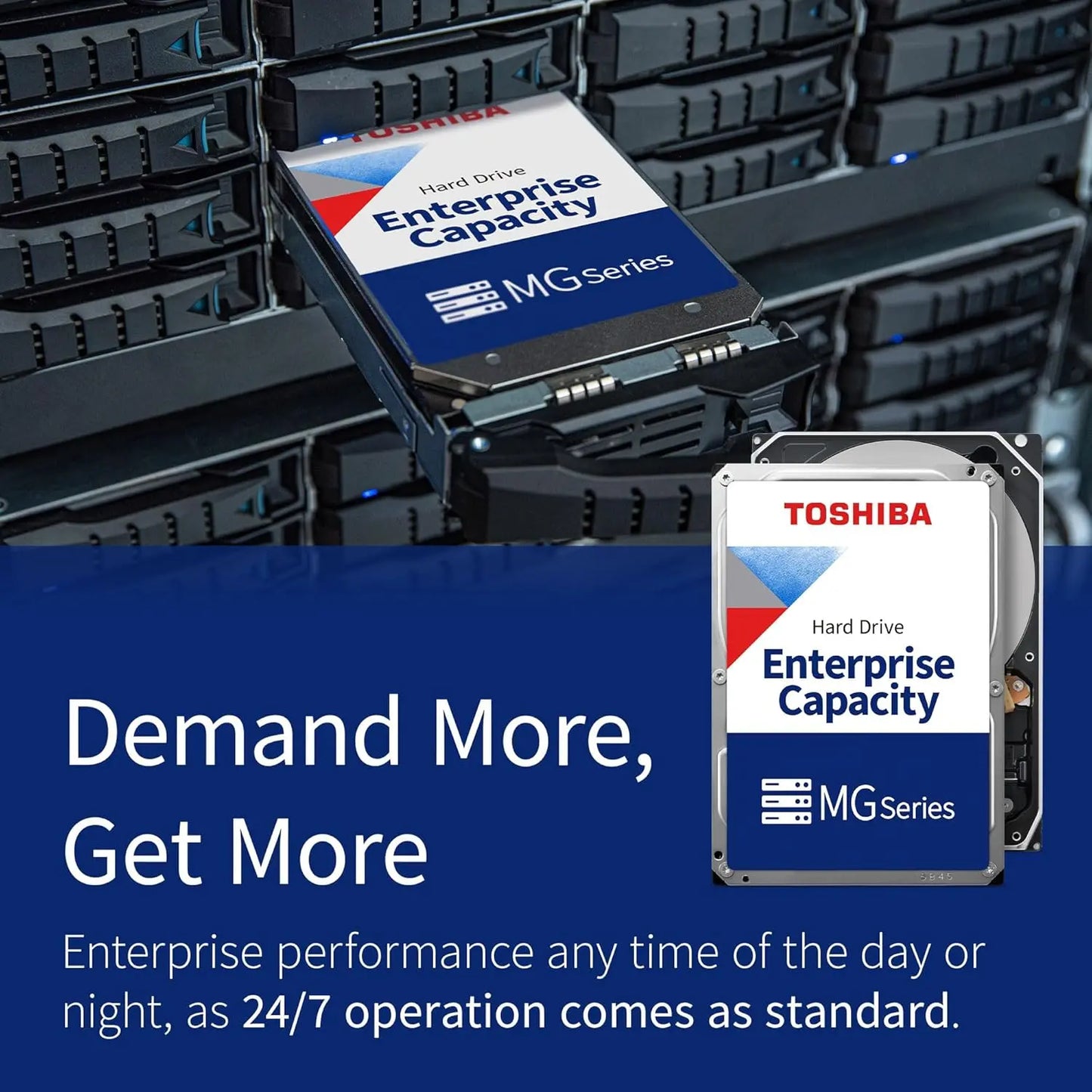 Toshiba MG10ADA10TE 10TB 7200 RPM SATA HDD Enterprise NAS DataCenter Hard Disk My Store