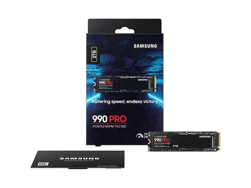 Samsung 990 PRO 2TB M.2 NVMe PCIe 4.0 V-NAND Internal Gaming SSD