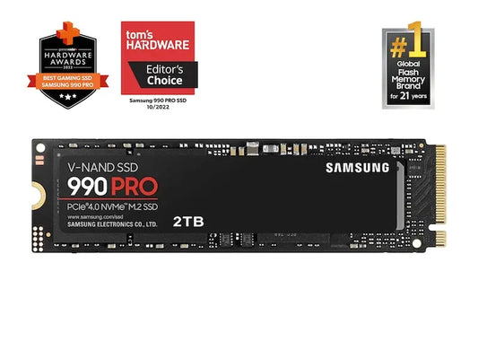 Samsung 990 PRO 2TB M.2 NVMe PCIe 4.0 V-NAND Internal Gaming SSD