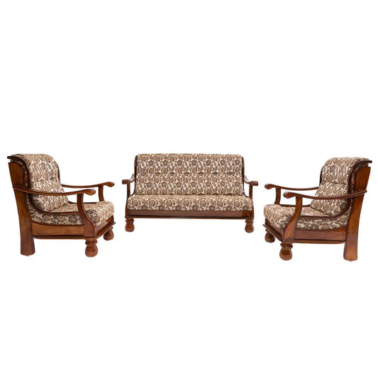 Heritage Valli 3 + 1 + 1 Teakwood Sofa (TI-VALLI SOFA 3+1+1) My Store