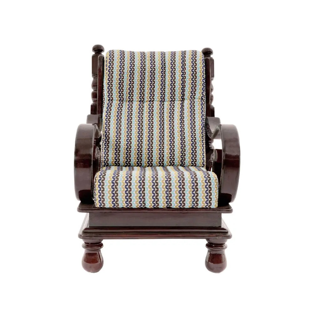 Heritage Meanwal 3 + 1 + 1 Teakwood Sofa (TI-MEENVAL SOFA 3+1+1) My Store