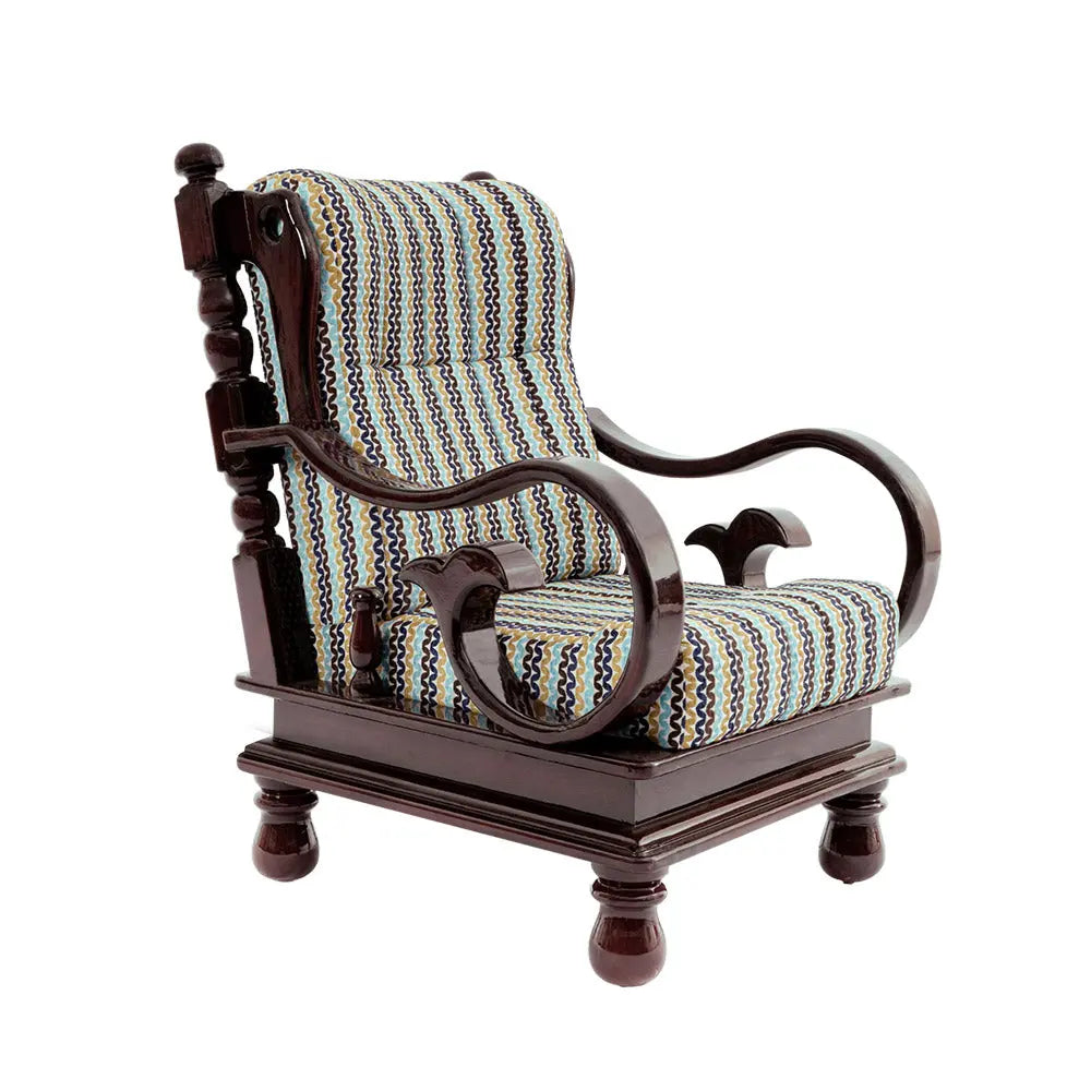 Heritage Meanwal 3 + 1 + 1 Teakwood Sofa (TI-MEENVAL SOFA 3+1+1) My Store