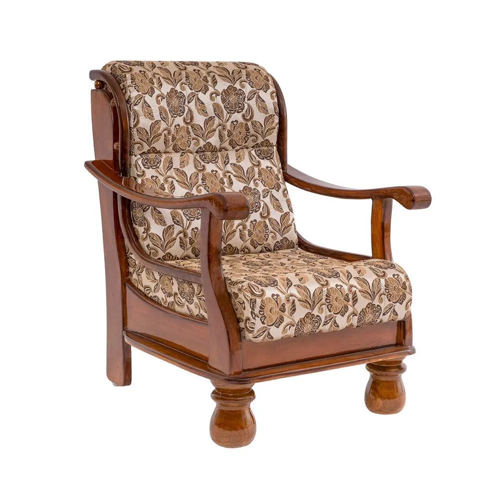 Heritage Valli 3 + 1 + 1 Teakwood Sofa (TI-VALLI SOFA 3+1+1) My Store