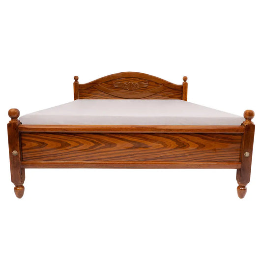 Heritage Rex Queen size 5 + 6.25 Teakwood cot (TI-REX COT 5+6.25) My Store
