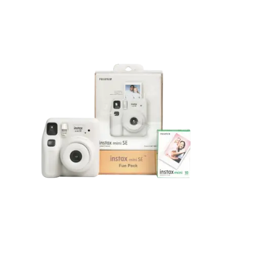 Fujifilm Instax Mini SE Fun Pack, Gray