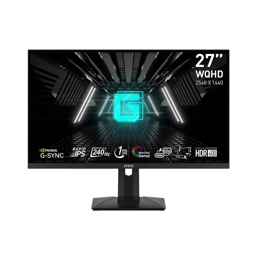 MSI G274QPX 27" 240Hz 2K 2560x1440 WQHD 1ms IPS Panel G-sync compatible Gaming Monitor My Store