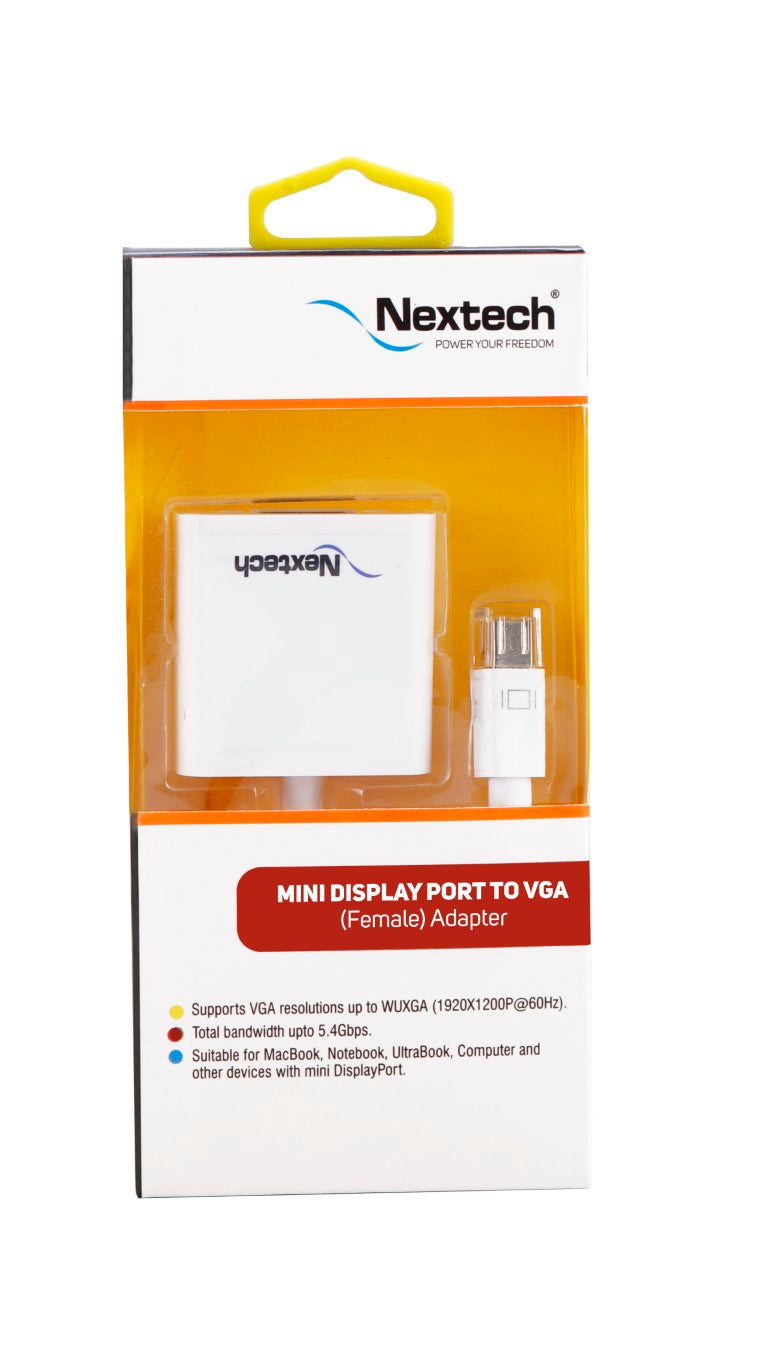 Nextech Mini Display Port to VGA (Female) Adapter NA20
