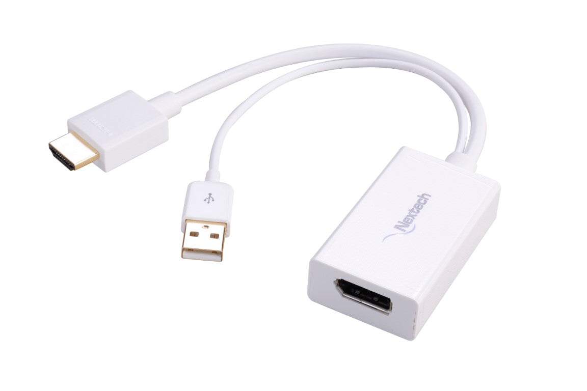 Nextech NA23 HDMI TO DISPLAY PORT + POWER ADAPTER CABLE