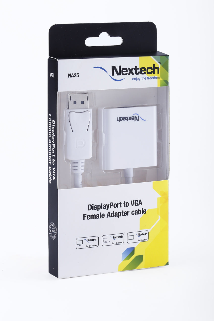 Nextech DP To VGA Female Computer Adapter NA25