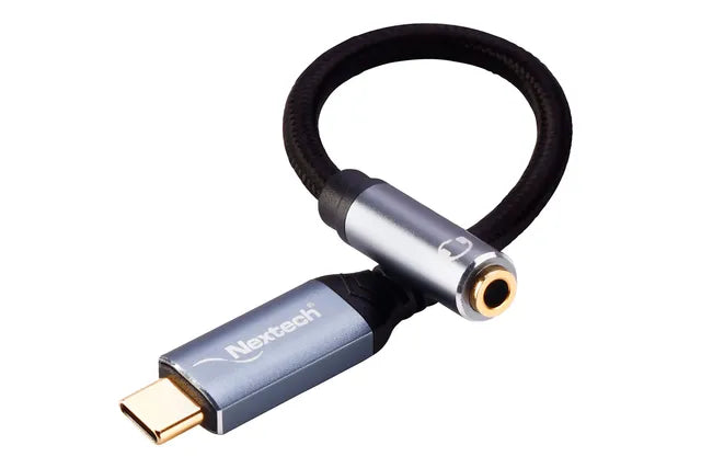 Nextech  USB-C to Aux Headphone Adapter for Music & Calling