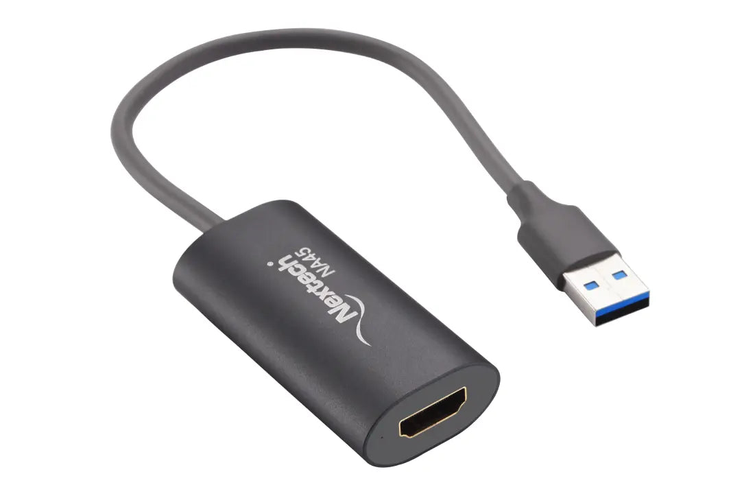 Nextech NA45 Video Capture Card. USB A/C to HDMI adaptor