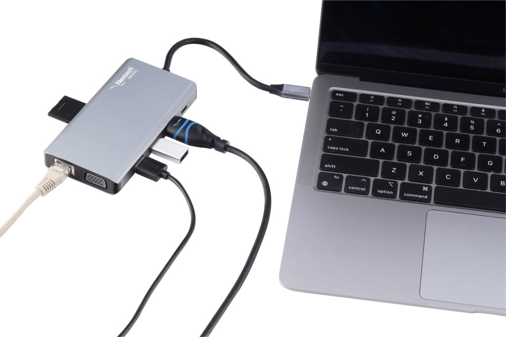 Nextech NA54C 11 in 1 USB-C Docking Station (3Ports* USB 3.0+ HDMI+VGA+ Giga LAN+ SD+Micro+PD+Audio)