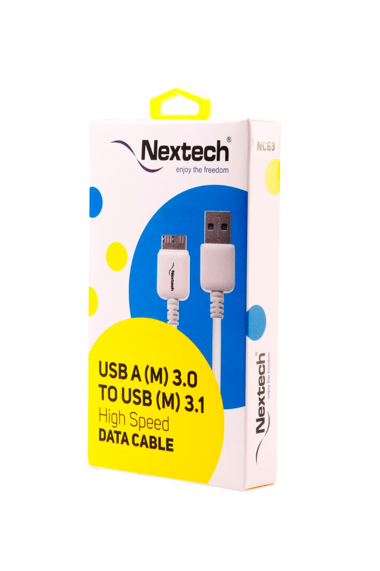 Nextech  8 Pin for iPhone Cable  black  USB 3.1 (M) to USB 3.0(M) NC6 1.2M