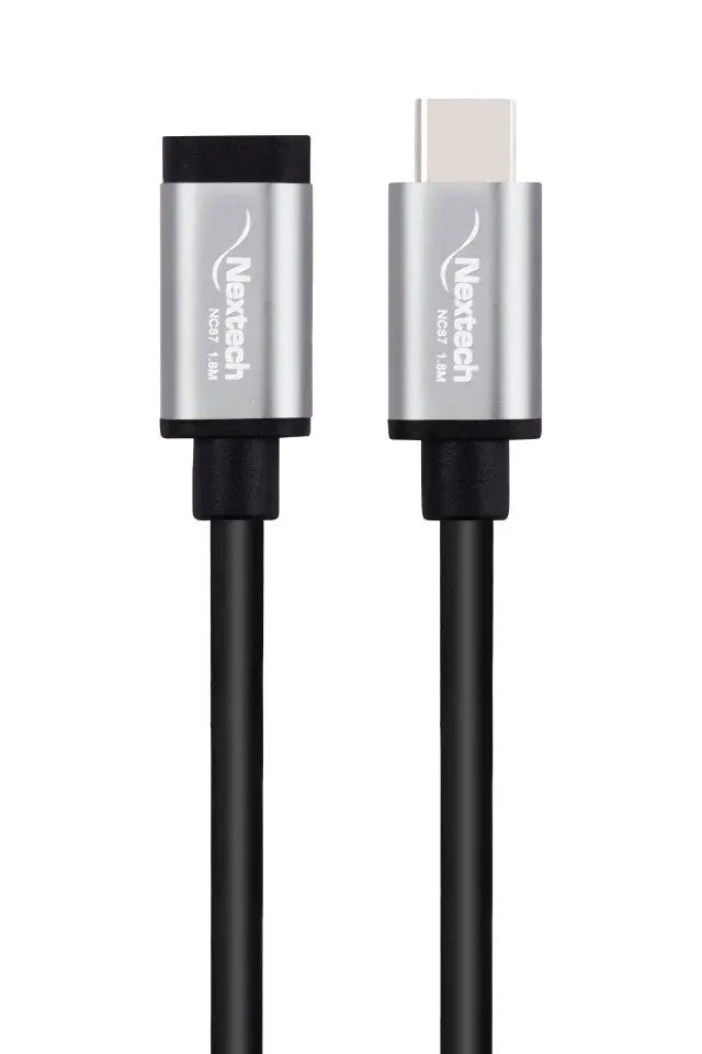 Nextech NC87 Usb -C To Male Female Video Extension Cable 1:8 M