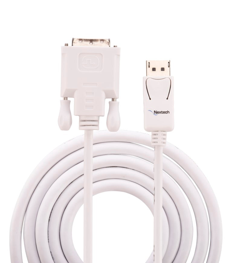 Nextech Display Port to DVI (Male) Cable 1.8M NC99