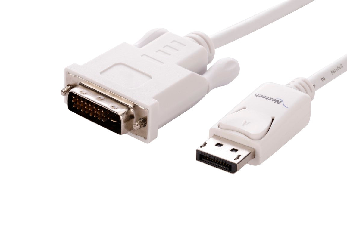 Nextech Display Port to DVI (Male) Cable 1.8M NC99