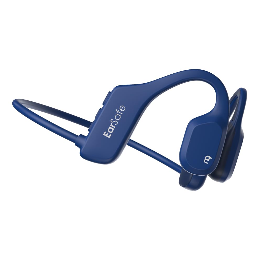 NG EarSafe Pro Open Ear Bone Conduction Headphones Blue