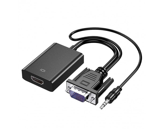 Ranz VGA To HDMI Converter With Audio