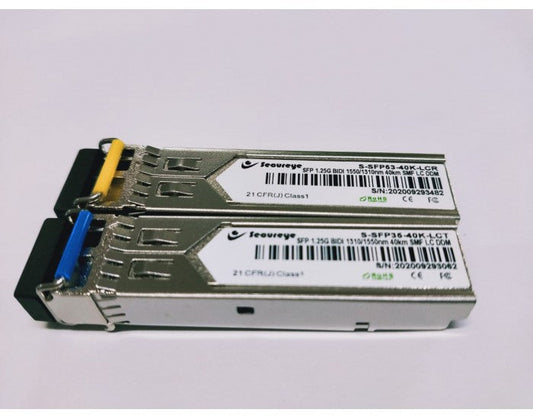SECUREYE SFP 35+53 MODULE BIDI 40KM LCT | LCR PAIR