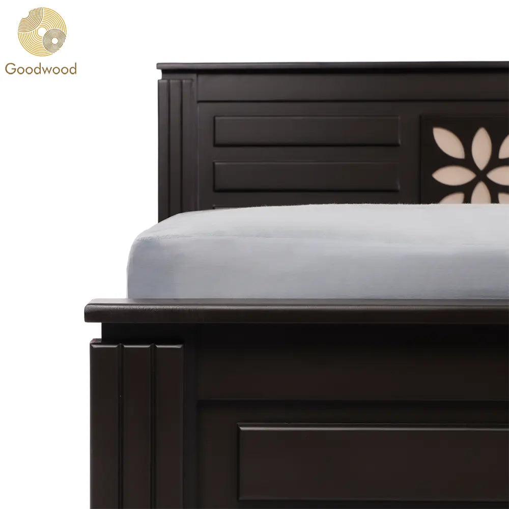 Goodwood European Teak King Size Cot 2002K My Store