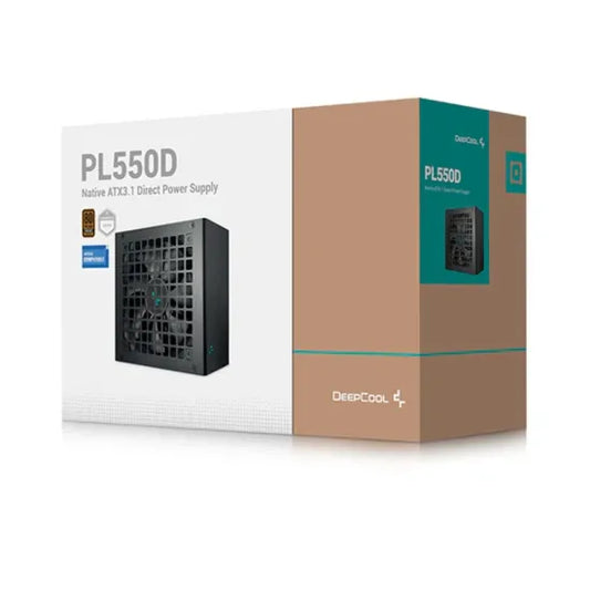 DeepCool PL550D 550w 80 Plus Bronze ATX 3.1 Power Supply