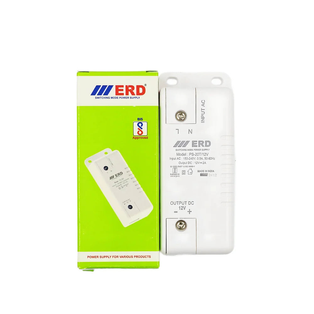 ERD Power Supply 12v/2a DC Output 1ch PS20T