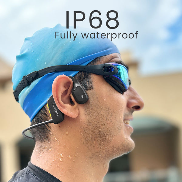 NG EarSafe Pro Open Ear Bone Conduction Headphones Blue