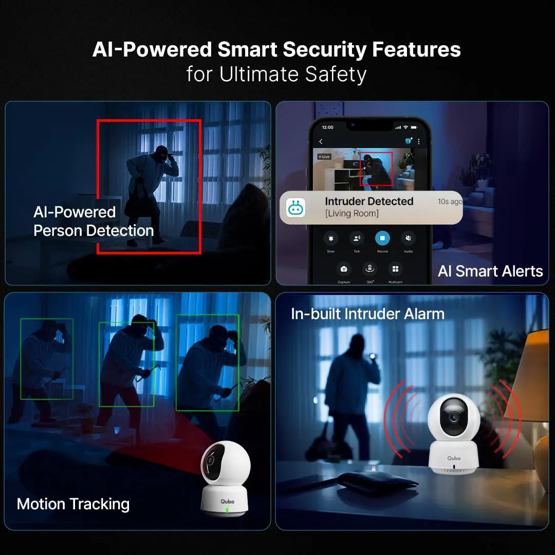 Qubo Smart 360 WiFi Camera