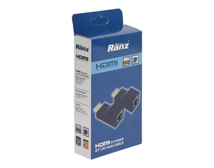RANZ HDMI EXTENDER WITH LAN 15M