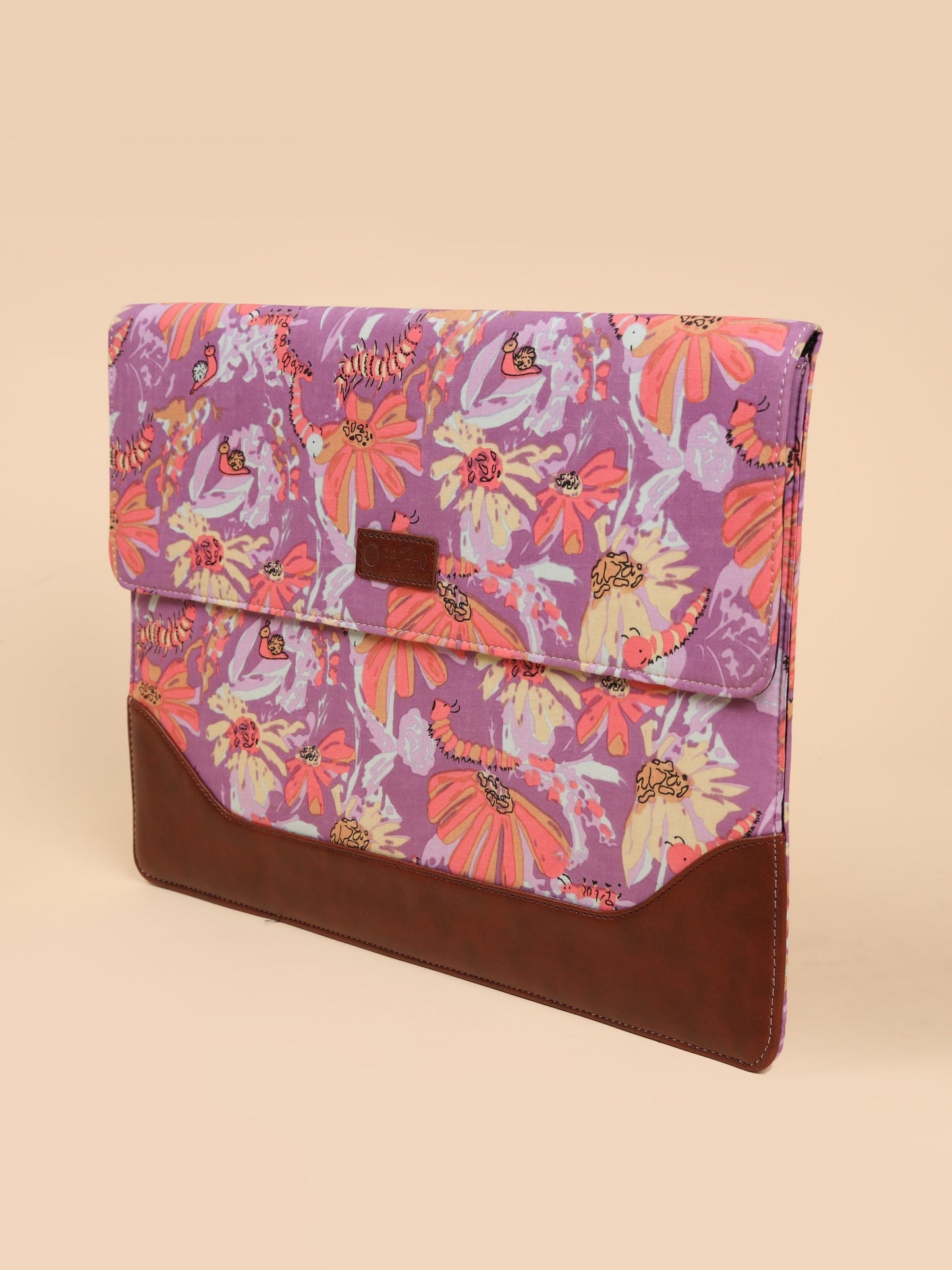Radiant Orchids Laptop Sleeve Quick Cart