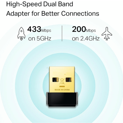 Ranz USB Wifi Adapter 5G Support 600Mbps
