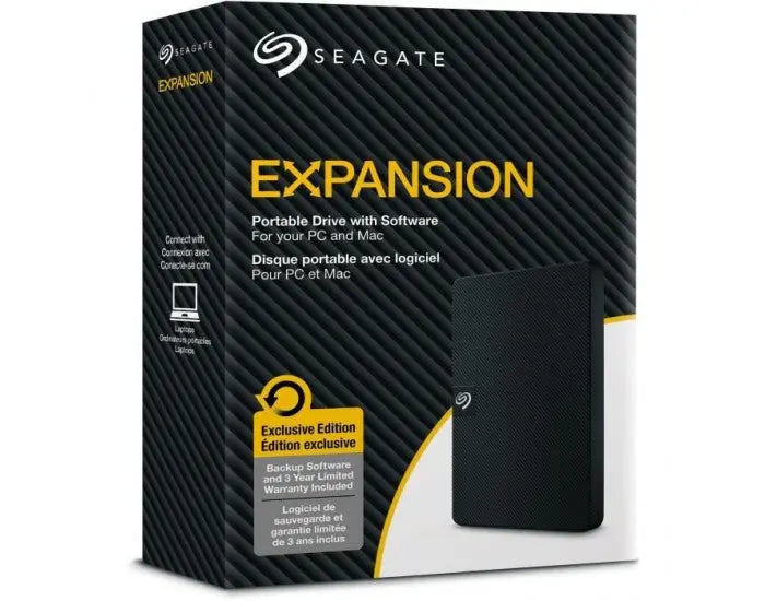 Seagate External USB Hard Disk Expansion 5TB Rescue