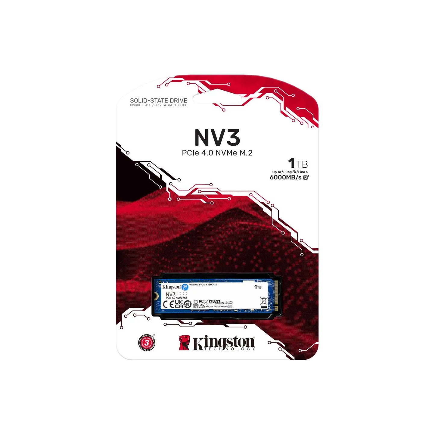 Kingston NV3 1TB M.2 NVMe PCIe Gen 4.0 Internal SSD My Store