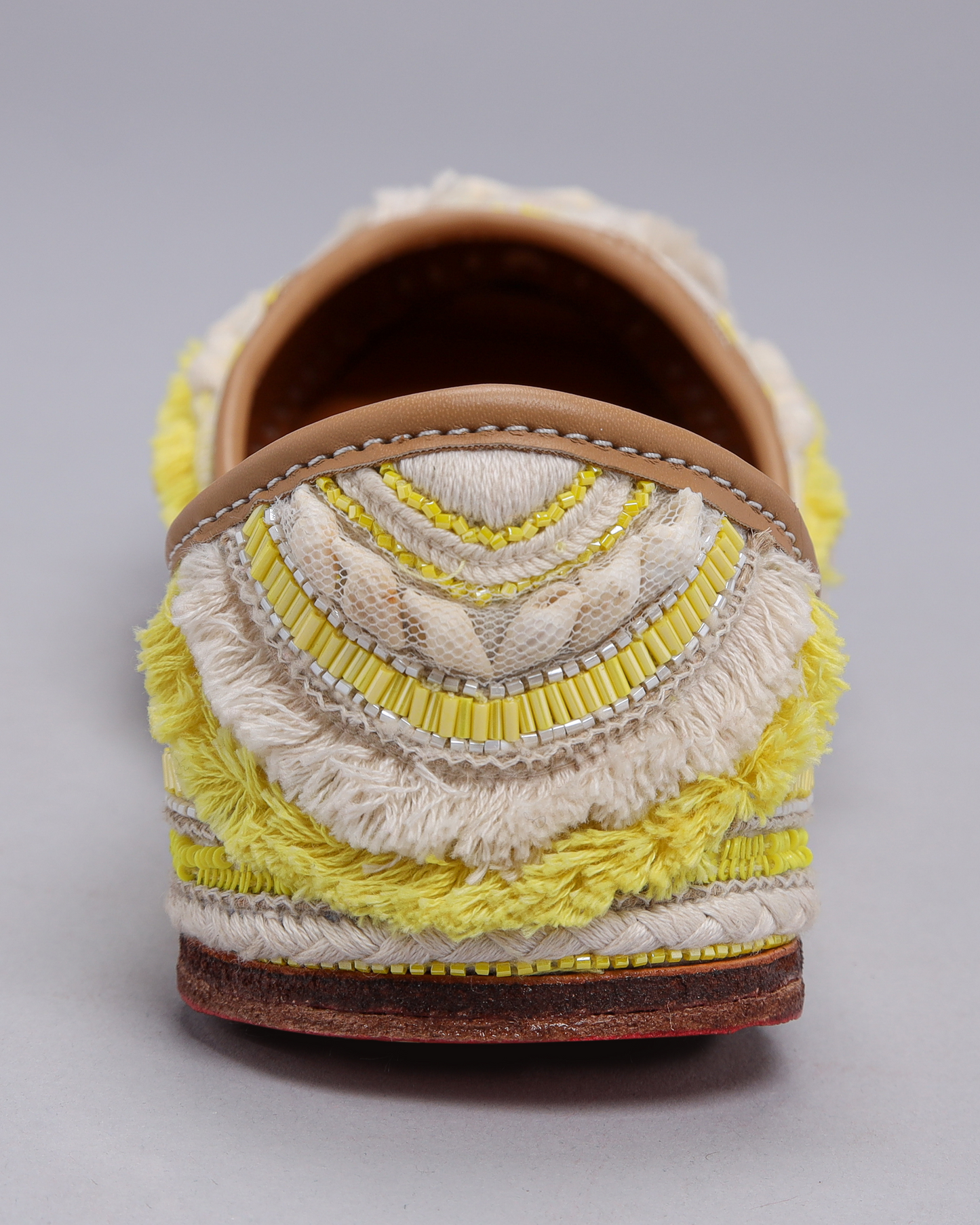 Spun Yellow Handcrafted Jutti My Store