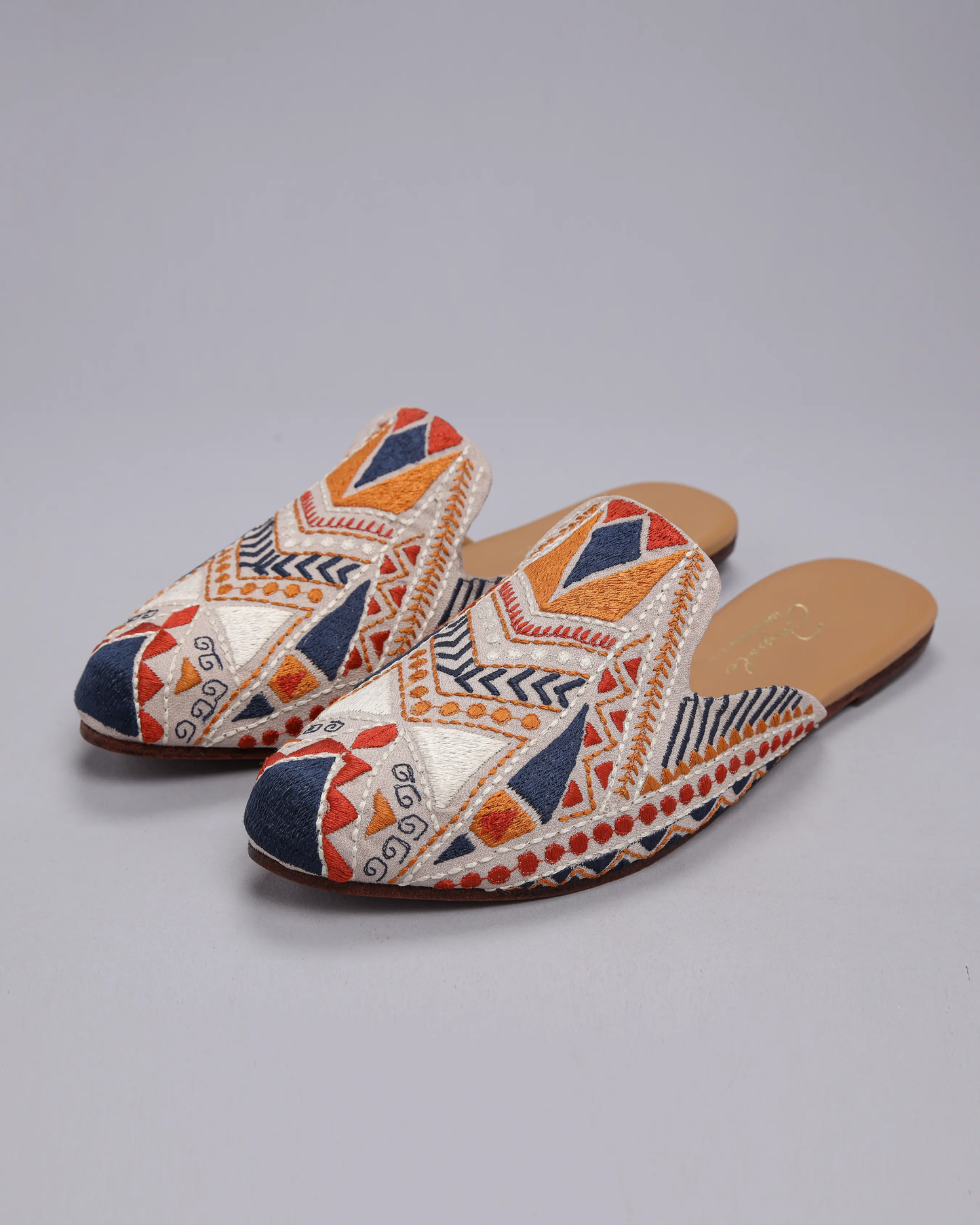 Square Hue Handcrafted Mules My Store