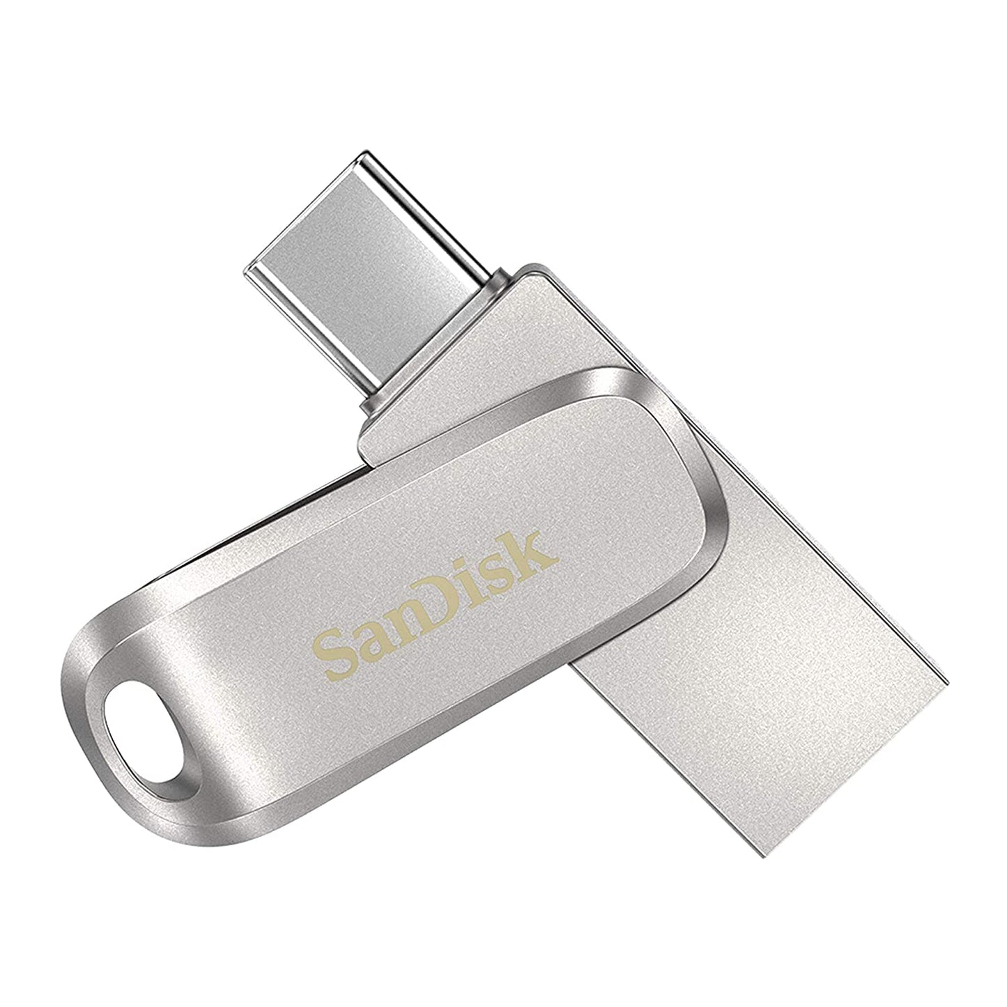 SanDisk Ultra Dual Drive Luxe USB Type C 1TB Flash Drive Silver