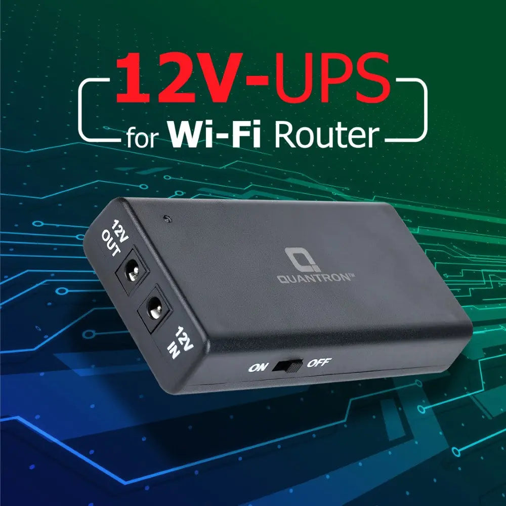 Quantron UPS for WiFi Router 12V QDC-12
