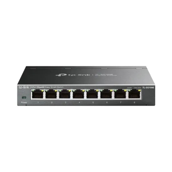 TP-Link Desktop Switch 8 Port Easy Smart Gigabit TL-SG108E (Metal Body)