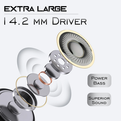 TEMPT Spirit Wireless Bluetooth Neckband Black