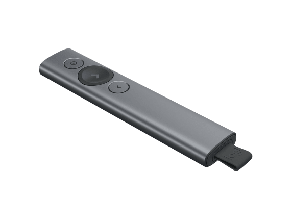 Logitech Spotlight Wirelss Presentation Remote  Grey