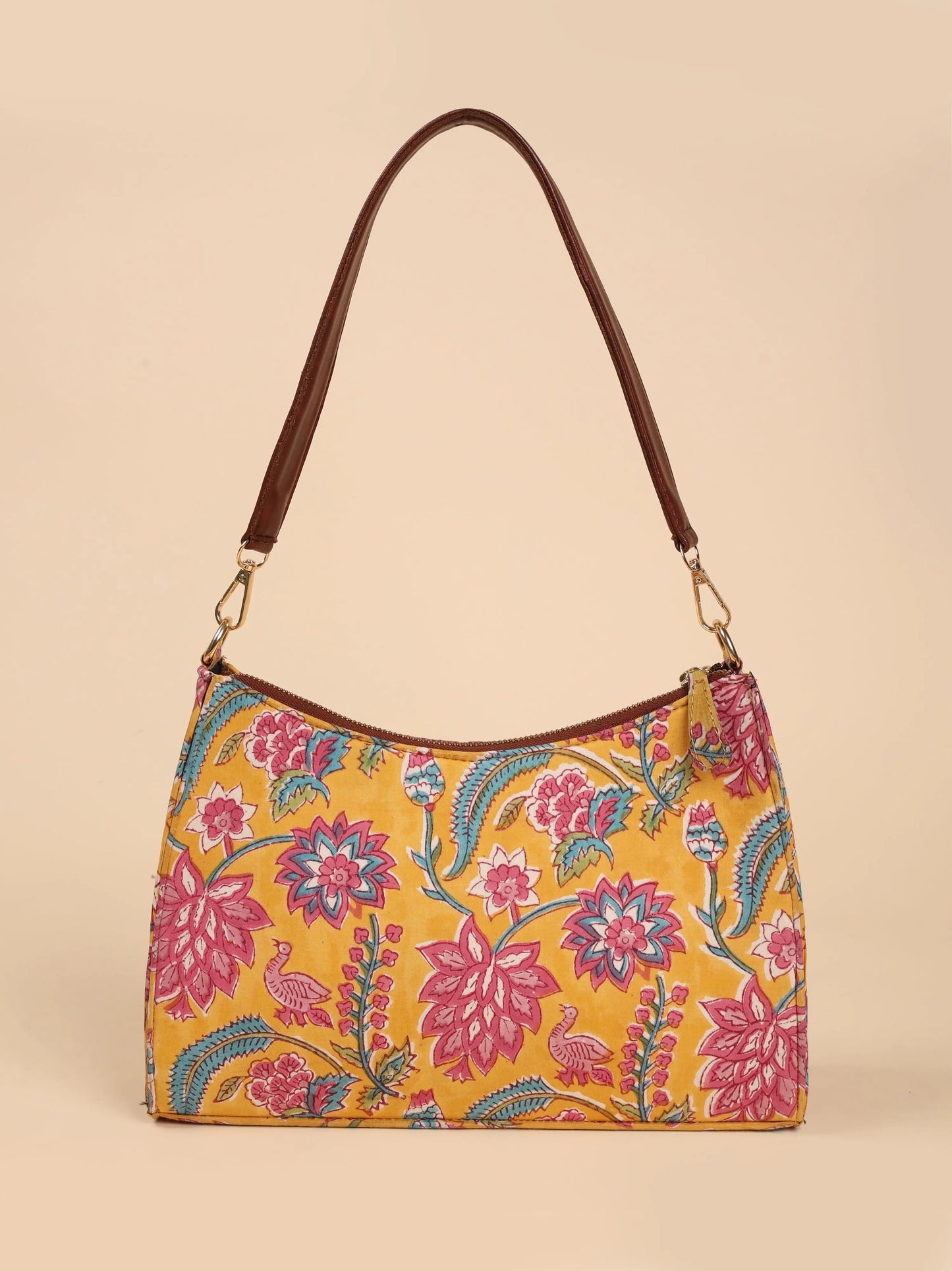Sunlit Petals Baguette Bag My Store