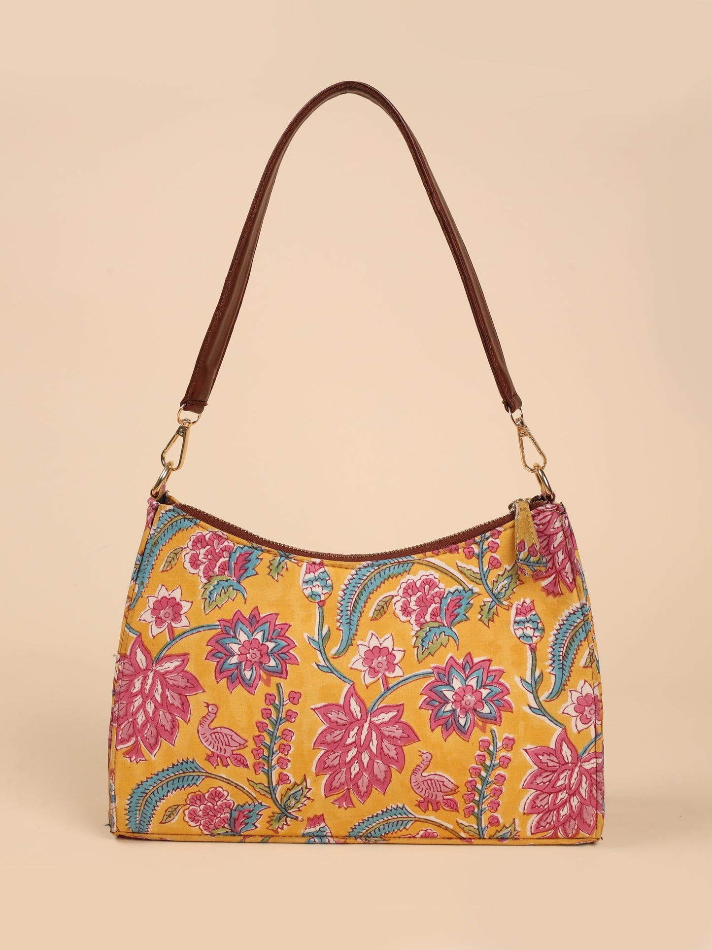 Sunlit Petals Baguette Bag Quick Cart