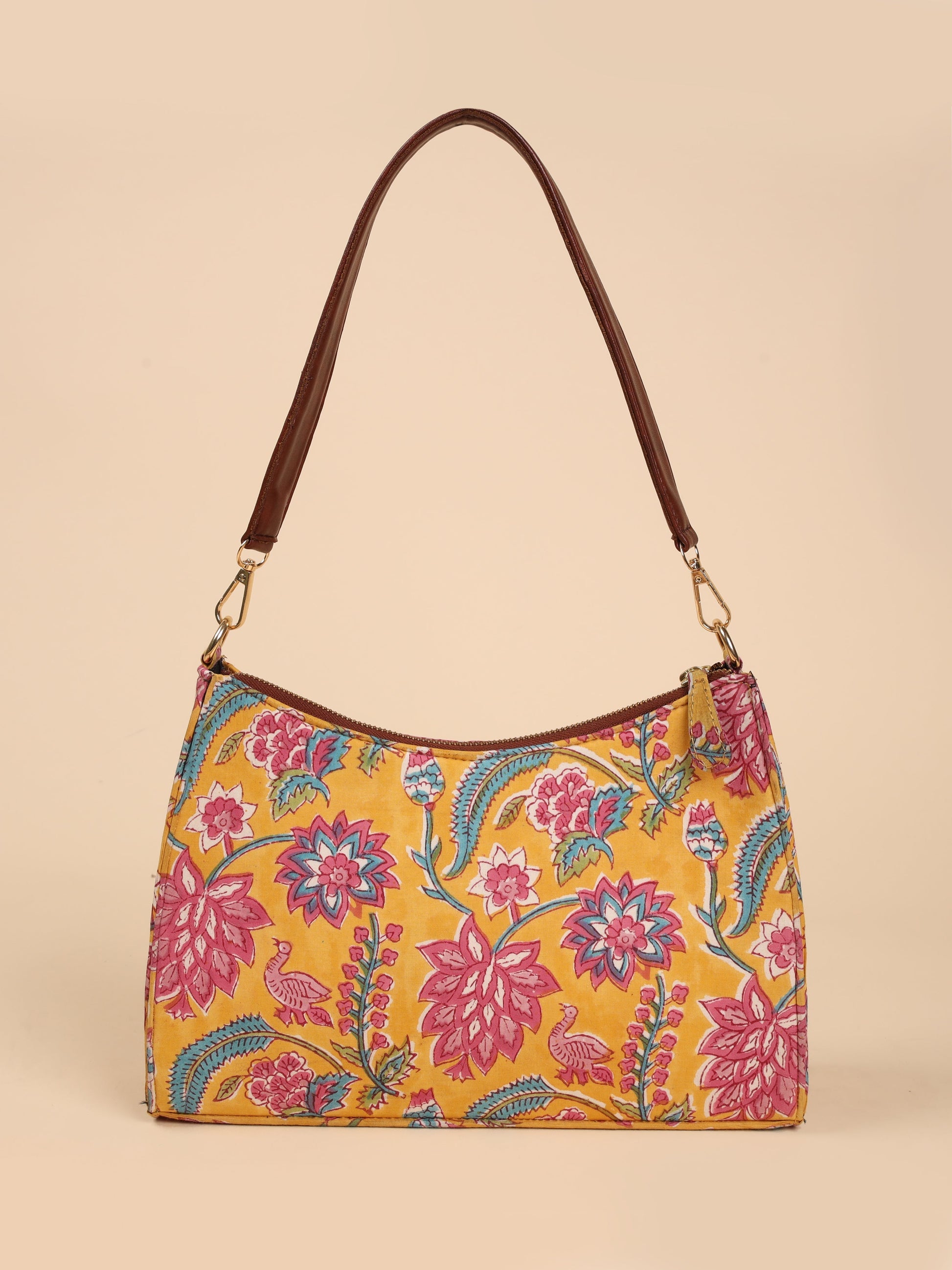 Sunlit Petals Baguette Bag Quick Cart