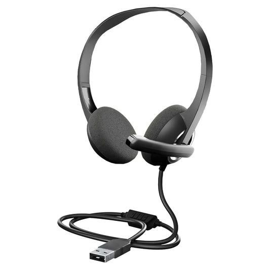 Honeywell Suono P40 Wired On-Ear Headphones with Rotating Mic