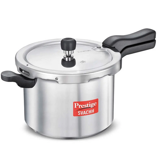 Prestige Svachh Aluminium Pressure Cooker, with Spillage Control My Store