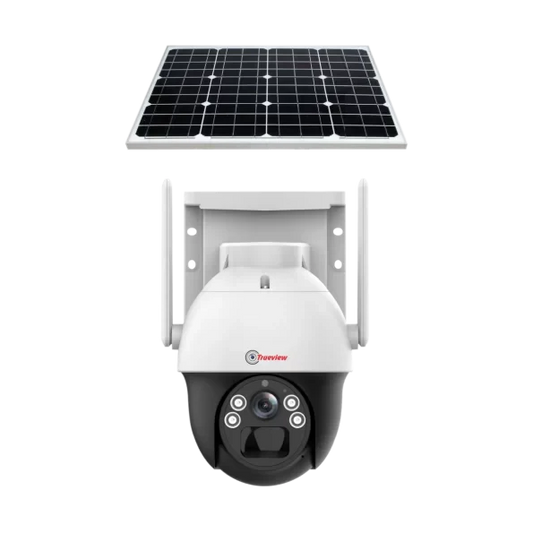 Trueview 4MP IP Outdoor 4G Solar Mini Night Colour Camera With Two Way Audio T18149