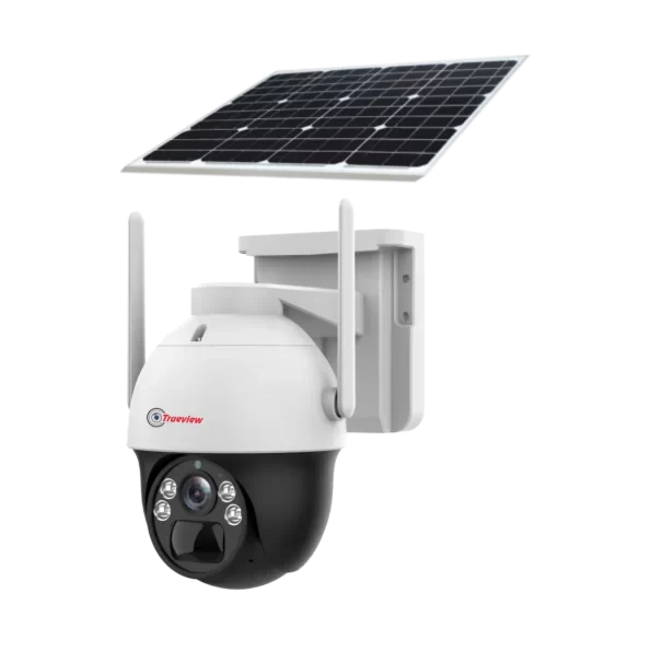 Trueview 4MP IP Outdoor 4G Solar Mini Night Colour Camera With Two Way Audio T18149