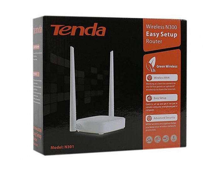 Tenda N301 300 Mbps 2 Antenna Wireless Router